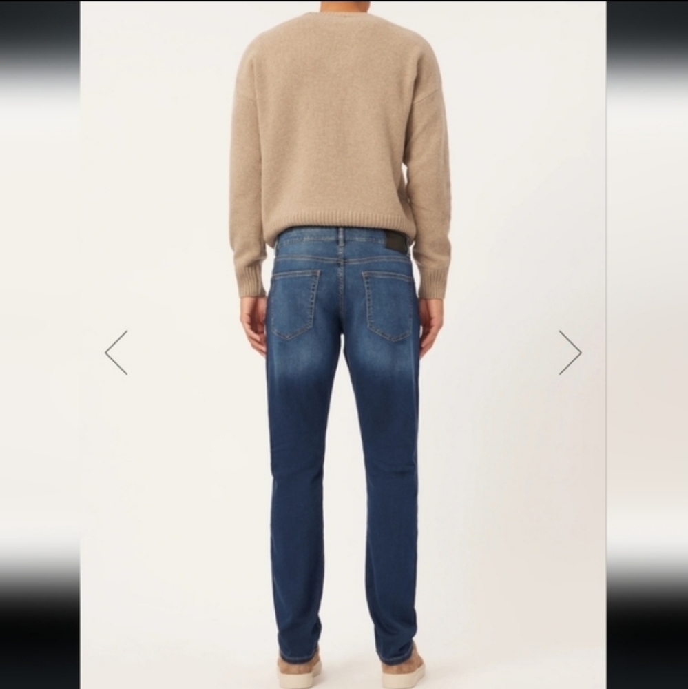 ❤️ DL1961 RUSSELL SLIM STRAIGHT JEANS, 32 - Picture 5 of 13